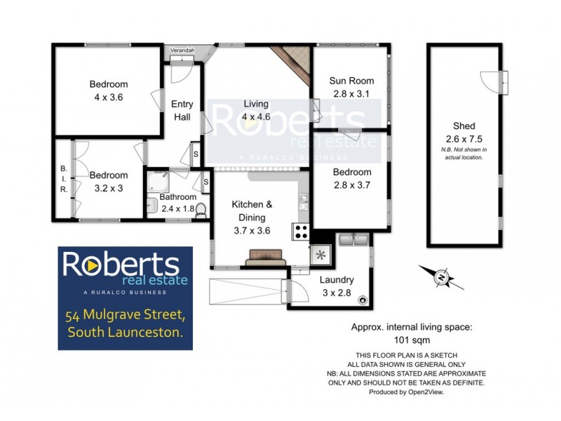 54 Mulgrave St, South Launceston TAS 7249 Floorplan