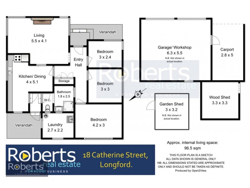18 Catherine St, Longford TAS 7301 Floorplan