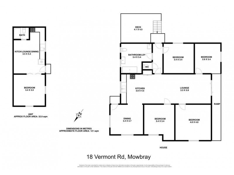 18 Vermont Road, Mowbray TAS 7248 Floorplan