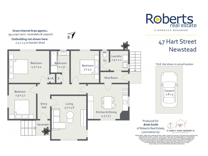 47 Hart Street, Newstead TAS 7250 Floorplan