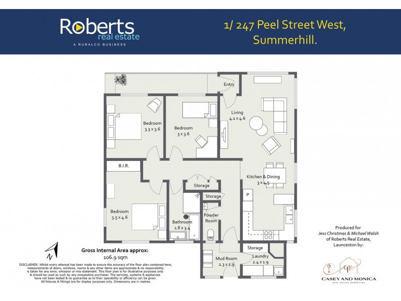 1/247 Peel St West, Summerhill TAS 7250