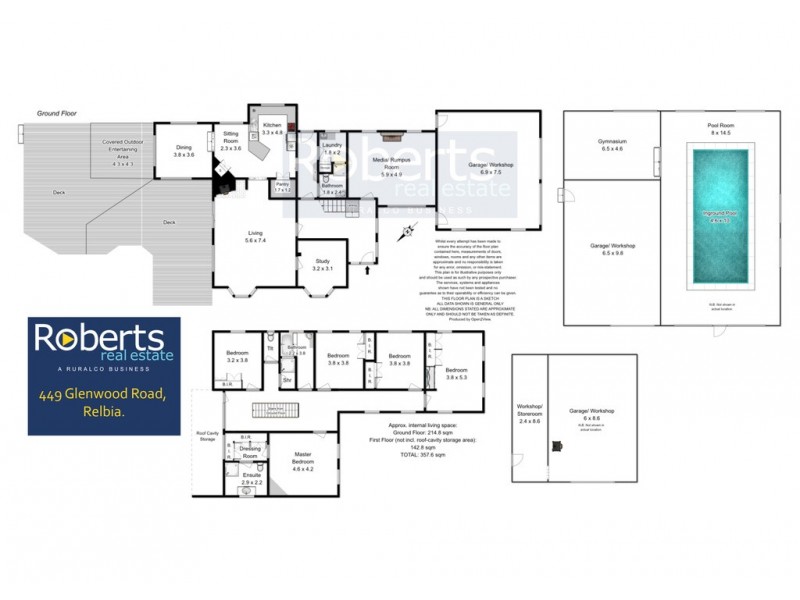 449 Glenwood Rd, Relbia TAS 7258 Floorplan