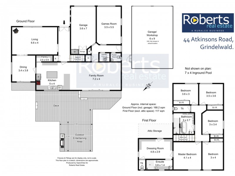 44 Atkinsons Rd, Grindelwald TAS 7277 Floorplan