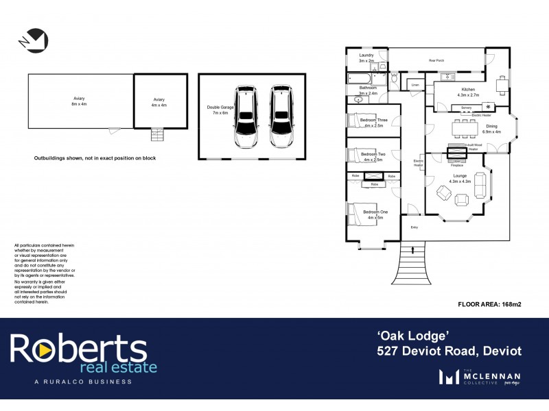 527 Deviot Rd, Deviot TAS 7275 Floorplan