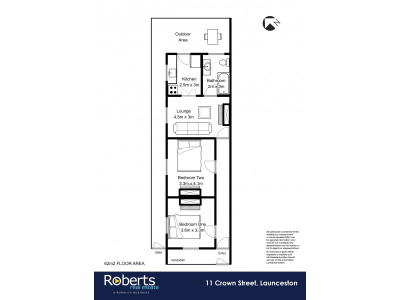 11 Crown Street, Launceston TAS 7250 Floorplan