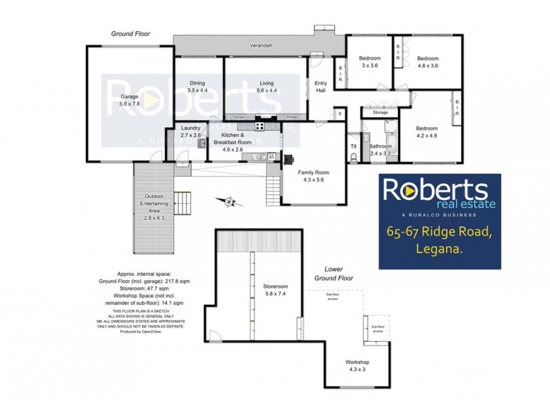 65-67 Ridge Road, Legana TAS 7277 Floorplan