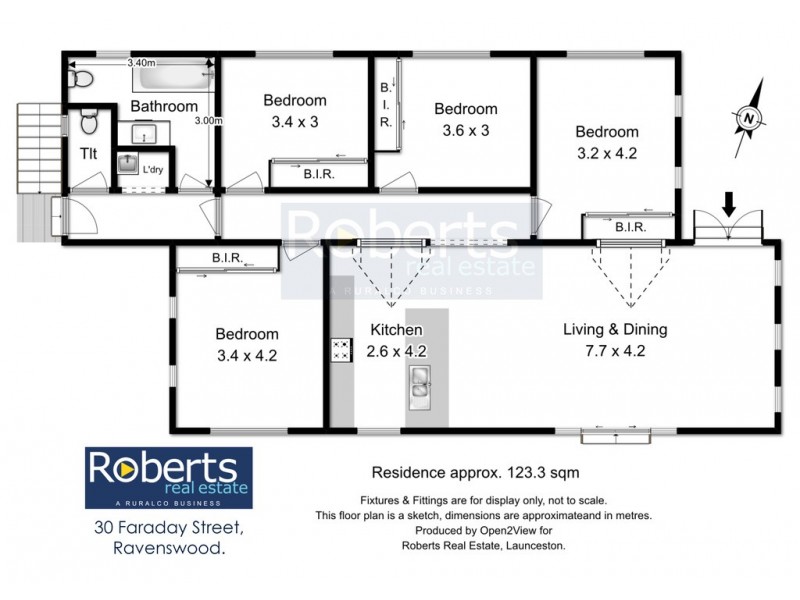 30 Faraday St, Ravenswood TAS 7250 Floorplan