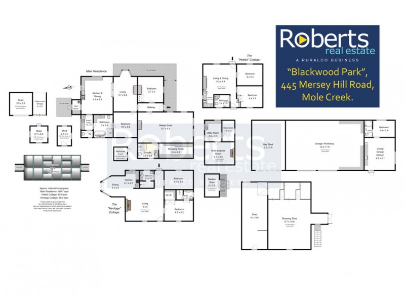 445 Mersey Hill Road, Mole Creek TAS 7304 Floorplan