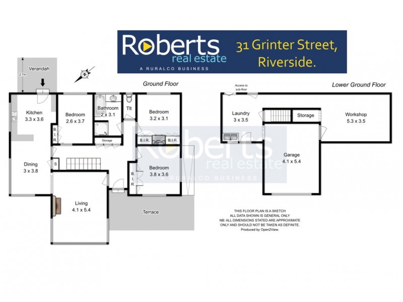 31 Grinter St, Riverside TAS 7250 Floorplan