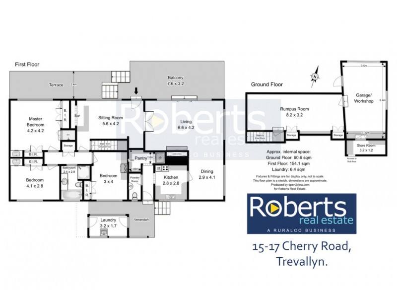 15 Cherry Road, Trevallyn TAS 7250 Floorplan