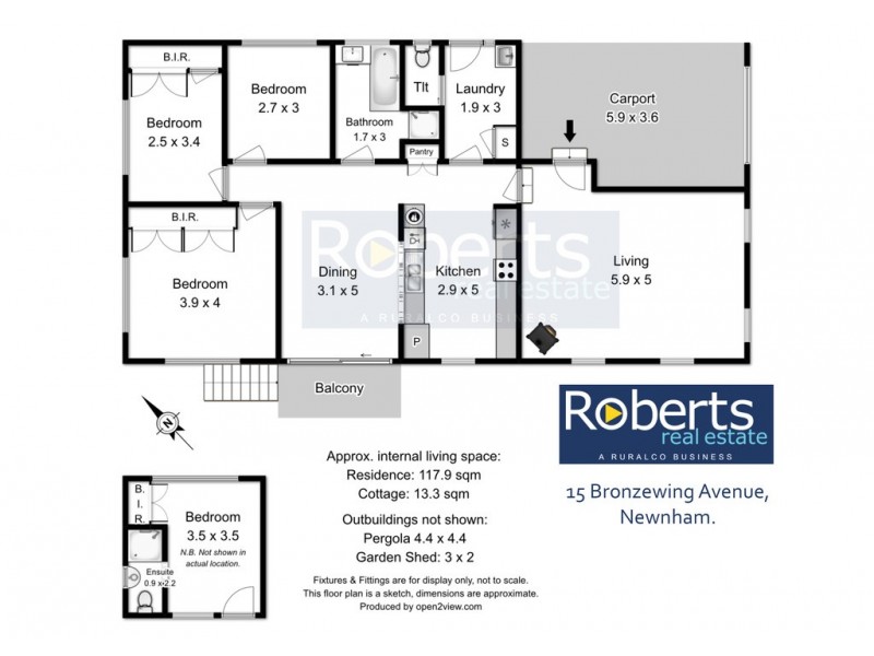 17 Bronzewing Ave, Newnham TAS 7248 Floorplan