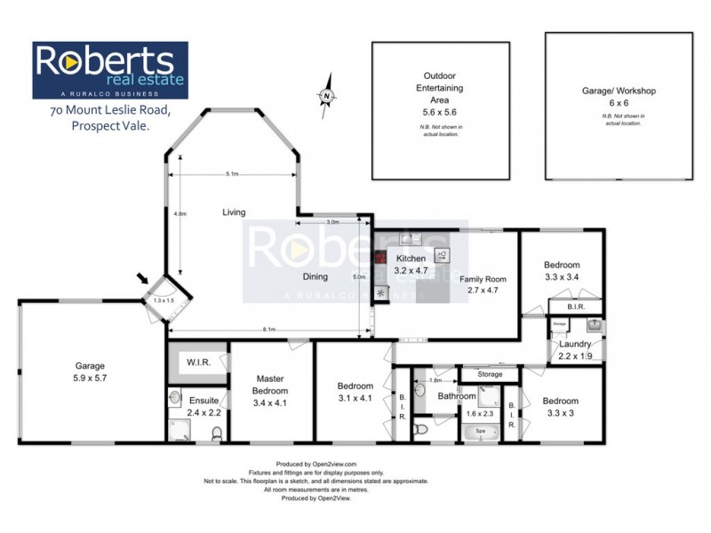70 Mount Leslie Road, Prospect Vale TAS 7250 Floorplan
