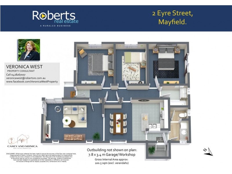 2 Eyre Street, Mayfield TAS 7248