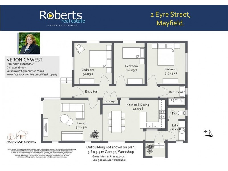 2 Eyre Street, Mayfield TAS 7248