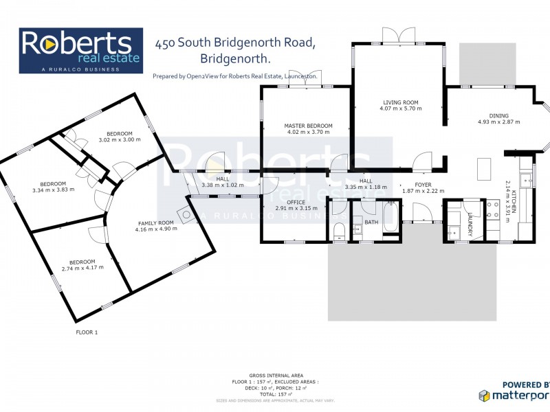 450 South Bridgenorth Road, Bridgenorth TAS 7277 Floorplan