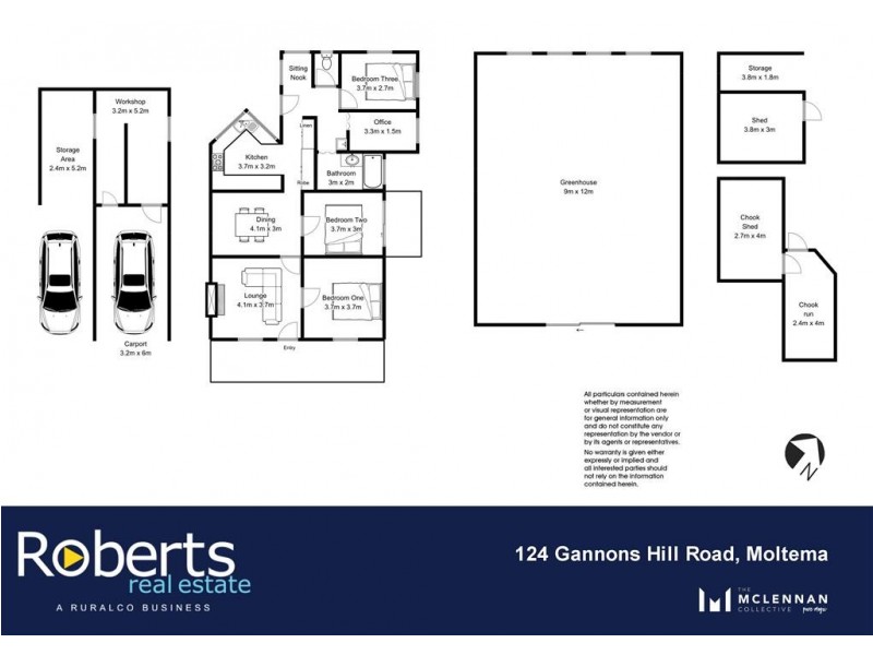 124 Gannons Hill Road, Moltema TAS 7304