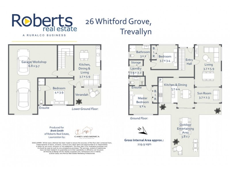 26 Whitford Grove, Trevallyn TAS 7250 Floorplan