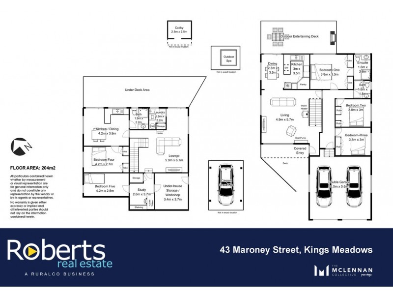 43 Maroney Street, Kings Meadows TAS 7249 Floorplan