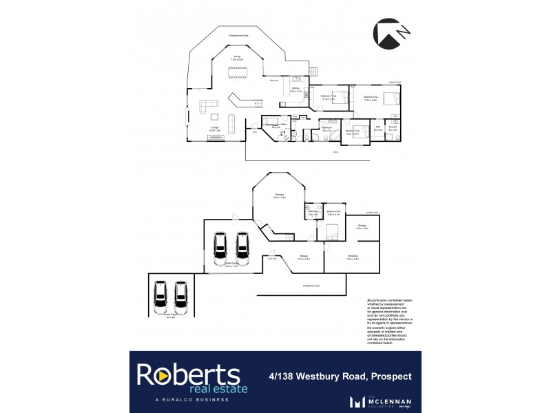 138 Westbury Rd, Prospect TAS 7250 Floorplan