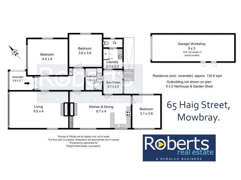 65 Haig Street, Mowbray TAS 7248 Floorplan