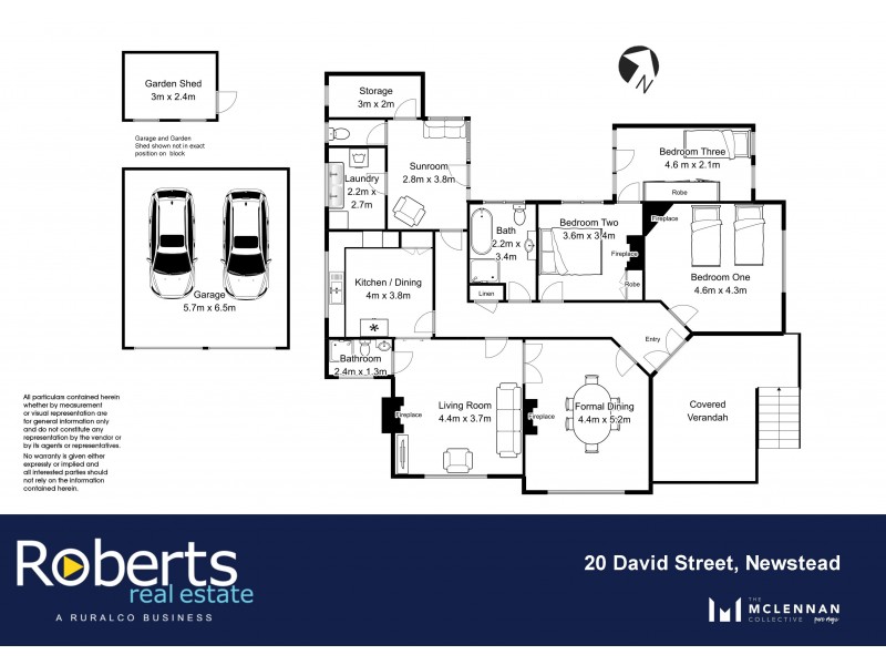 20 David Street, Newstead TAS 7250 Floorplan