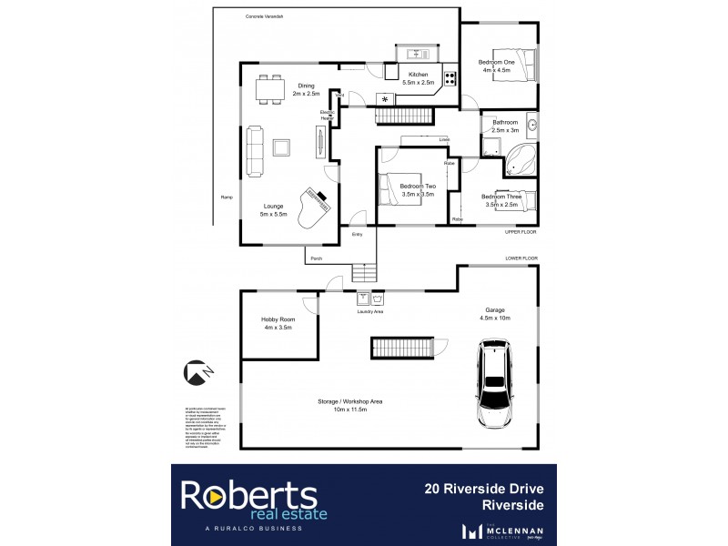20 Riverside Drive, Riverside TAS 7250 Floorplan