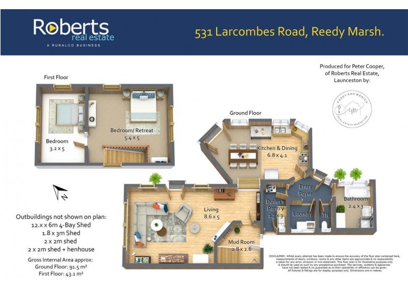 531 Larcombes Road, Reedy Marsh TAS 7304