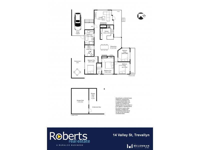 14 Valley Street, Trevallyn TAS 7250 Floorplan