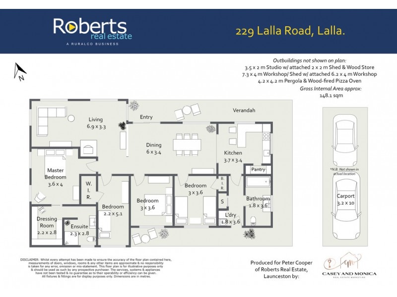 229 Lalla Road, Lalla TAS 7267