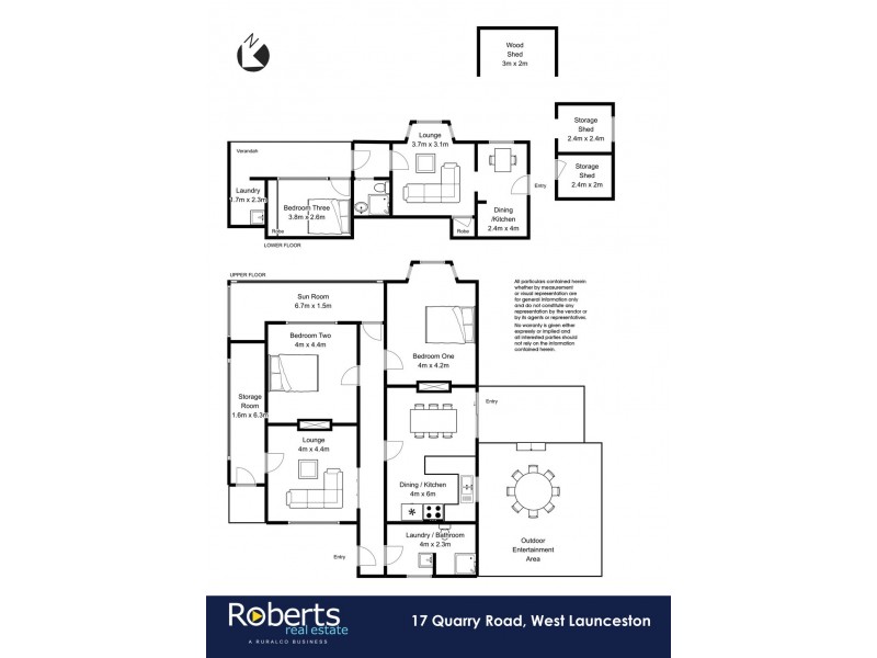 17 Quarry Rd, West Launceston TAS 7250 Floorplan