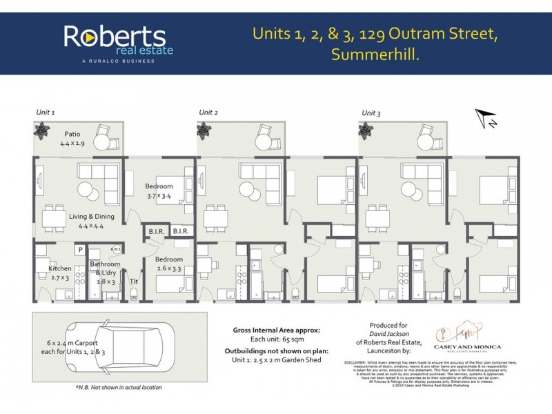 129 Outram Street, Summerhill TAS 7250 Floorplan