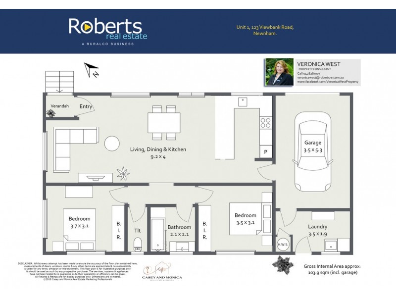 1/123 Viewbank Road, Newnham TAS 7248