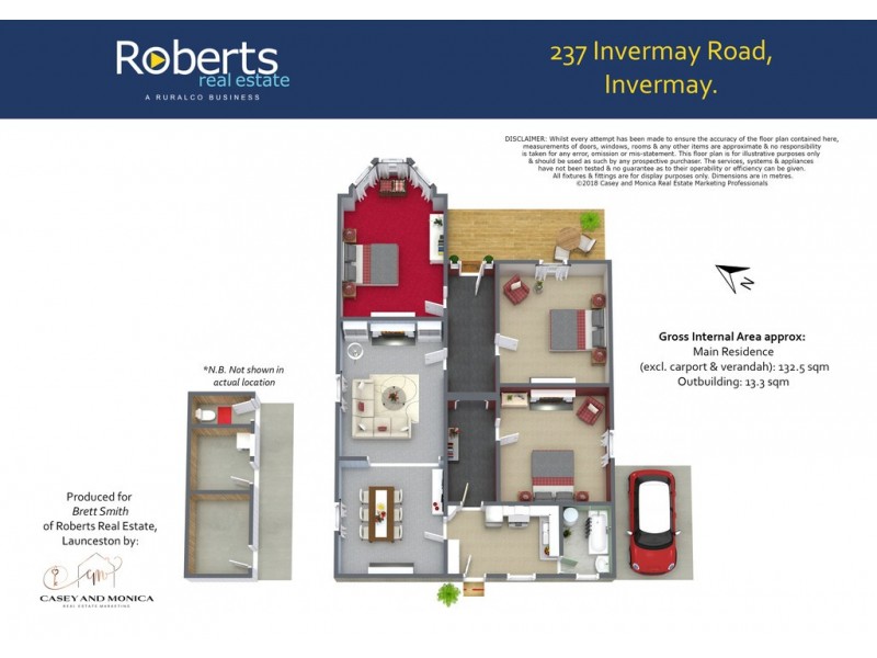237 Invermay Rd, Invermay TAS 7248 Floorplan