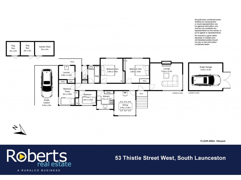53 Thistle Street West, South Launceston TAS 7249 Floorplan