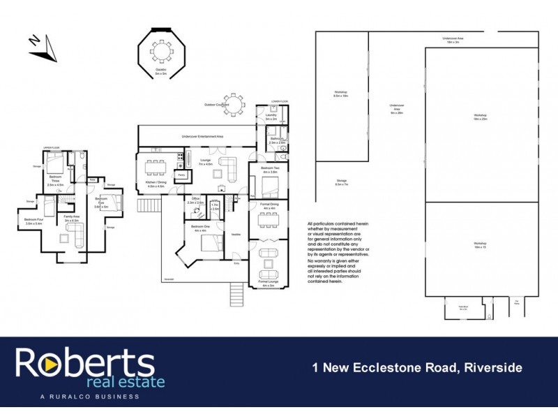 1 New Ecclestone Rd, Riverside TAS 7250 Floorplan