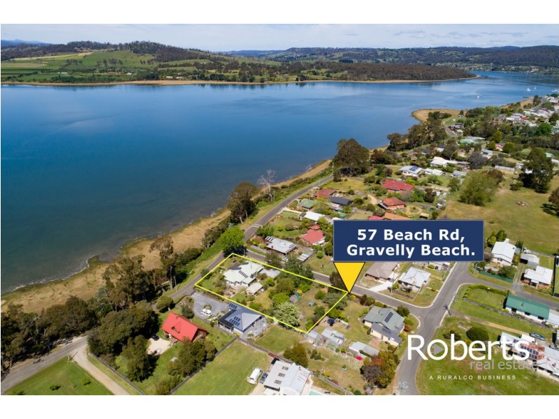 57 Beach Rd, Gravelly Beach TAS 7276