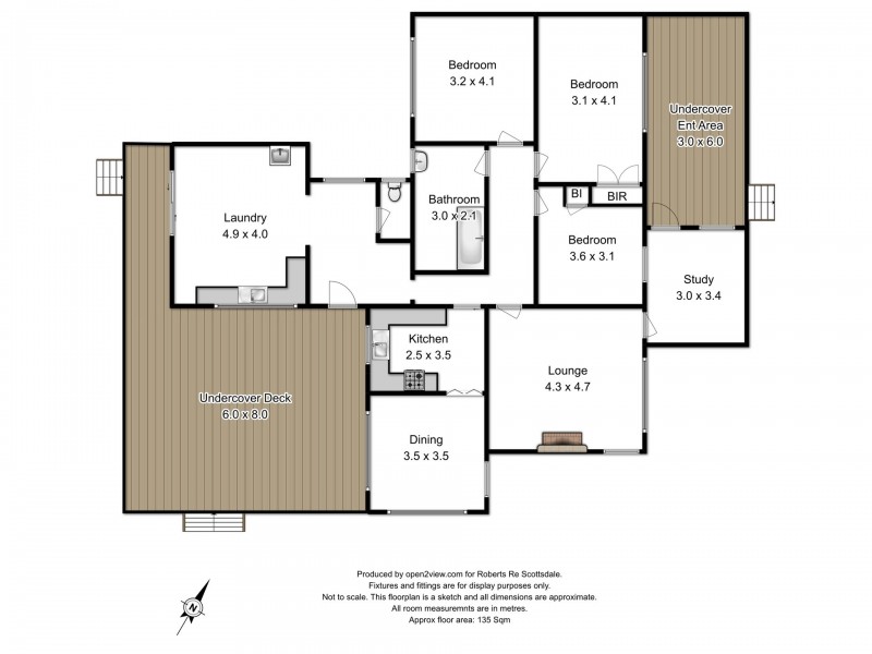 154 Tonganah Road, Scottsdale TAS 7260 Floorplan