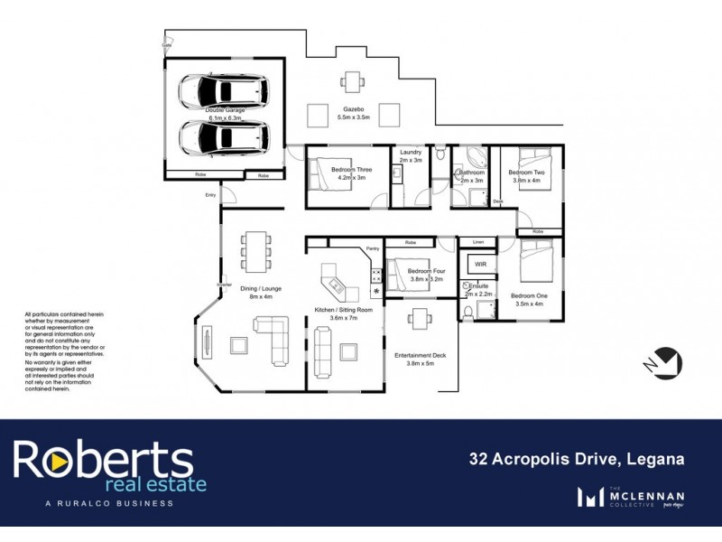32 Acropolis Drive, Legana TAS 7277 Floorplan