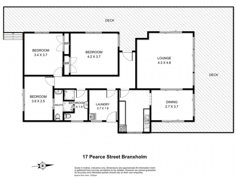 17 Pearce Street, Branxholm TAS 7261 Floorplan