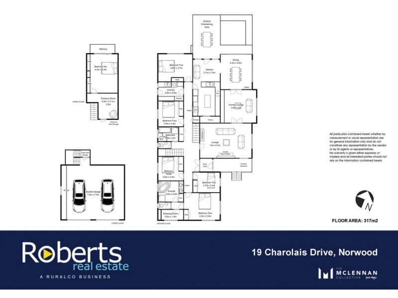 19 Charolais Drive, Norwood TAS 7250 Floorplan
