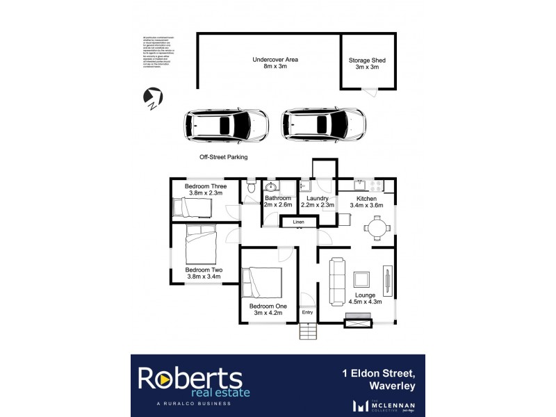 1 Eldon Street, Waverley TAS 7250