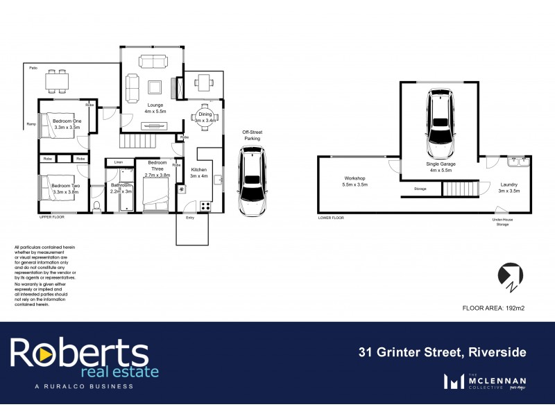 31 Grinter St, Riverside TAS 7250 Floorplan