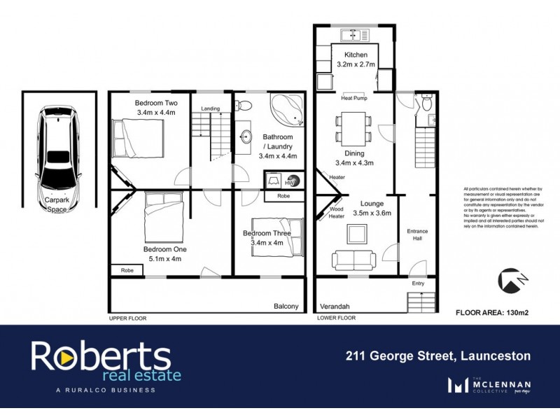 211 George Street, Launceston TAS 7250 Floorplan