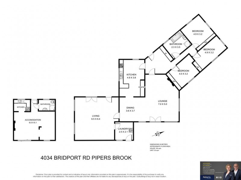 4034 Bridport Road, Pipers Brook TAS 7254 Floorplan