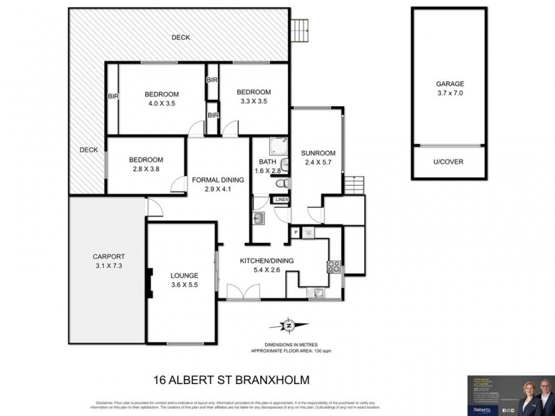 16 Albert Street, Branxholm TAS 7261 Floorplan