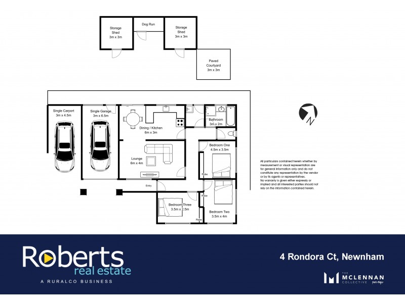4 Rondora Crt, Newnham TAS 7248 Floorplan