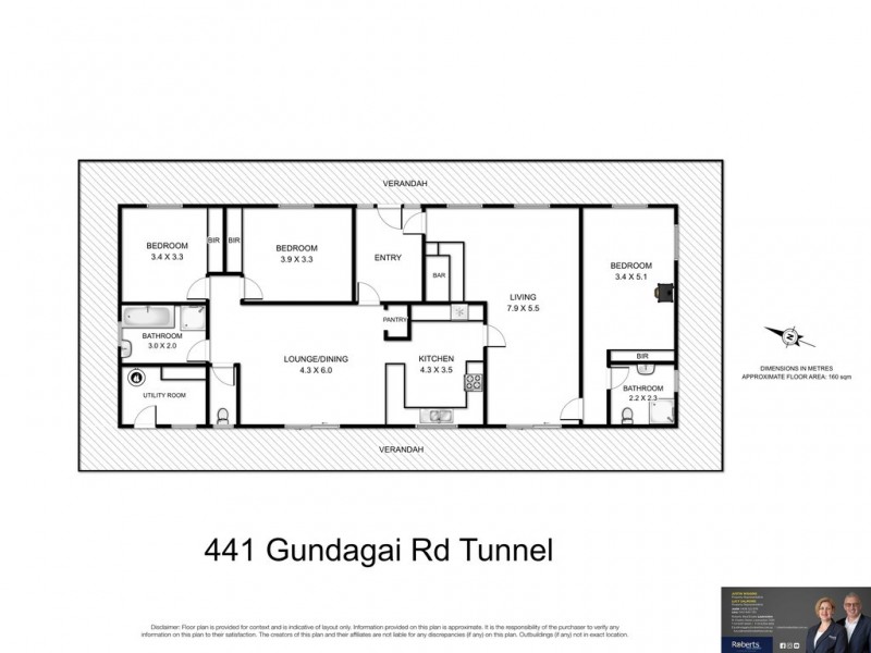441 Gundagai Road, Tunnel TAS 7254 Floorplan