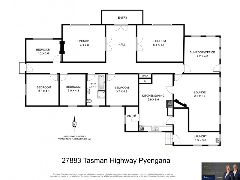 27883 Tasman Highway, Pyengana TAS 7216 Floorplan