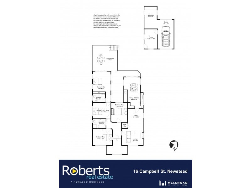 16 Campbell Street, Newstead TAS 7250 Floorplan