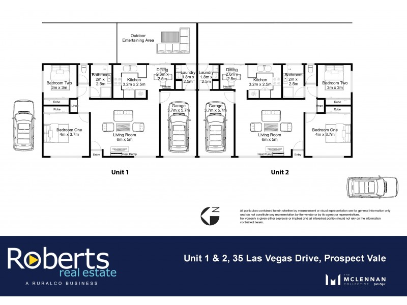 2/35 Las Vegas Drive, Prospect Vale TAS 7250 Floorplan